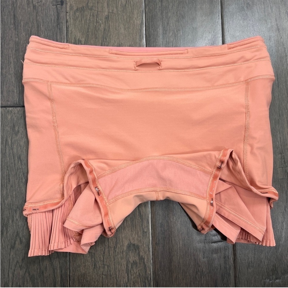 Lululemon Play Off The Pleats Skirt *13" Peach Pink - Picture 3 of 9